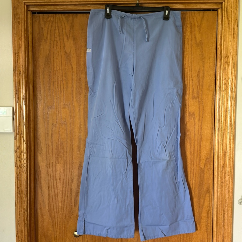 Flare scrub pants